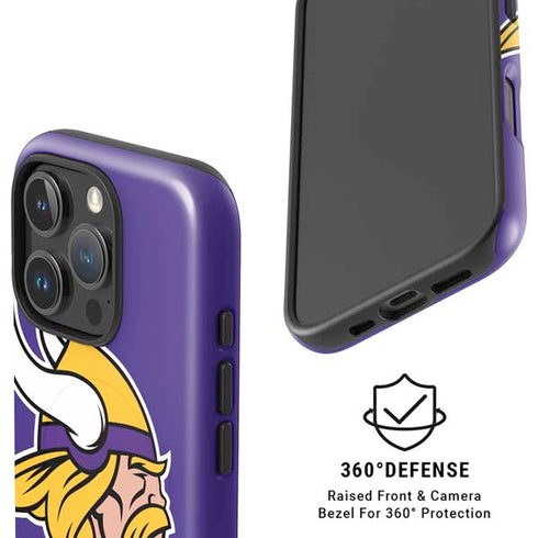 NFL Minnesota Vikings Retro Logo iPhone 16 Pro Magsafe Impact Case